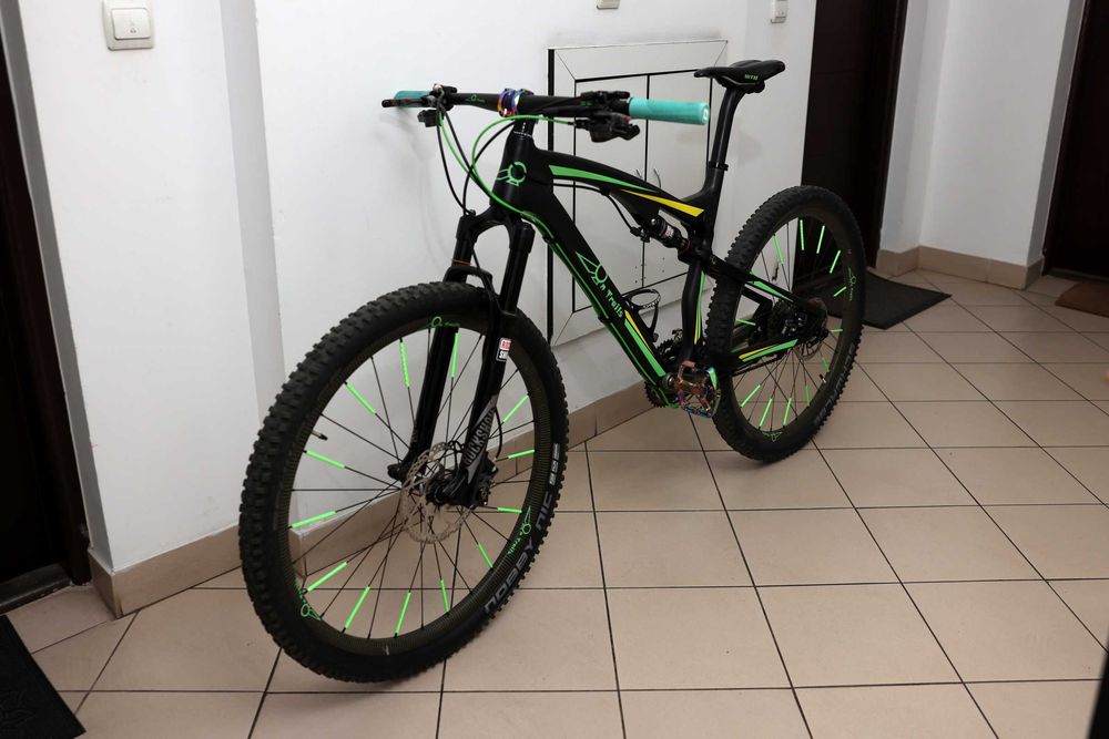 Bicicleta Scott carbon, usoara, custom made On Trails 27,5'' Marima L
