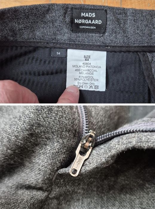 Pantaloni Mads Nørgaard, Moland Patonga Slim Fit, Scandi Style - 54