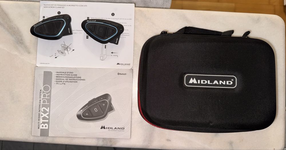 Pachet intercom moto Midland BTX2 PRO