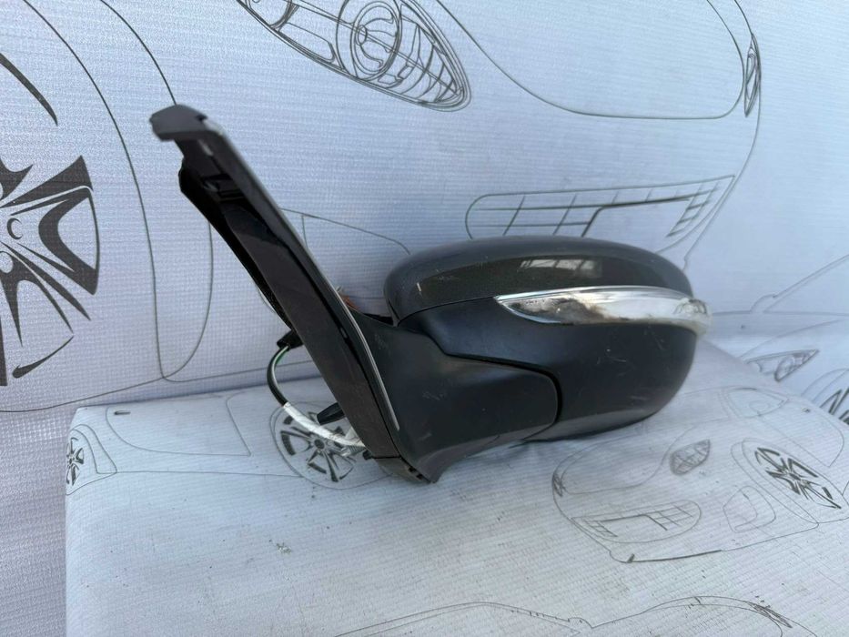 Oglindă Retrovizoare Stânga 3x4 Pini Peugeot 208 Hatchback 1607511580 / [2012-2019] / (5B3)