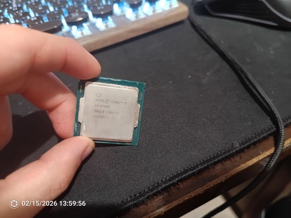 Intel core I7 6700K 4 GHZ