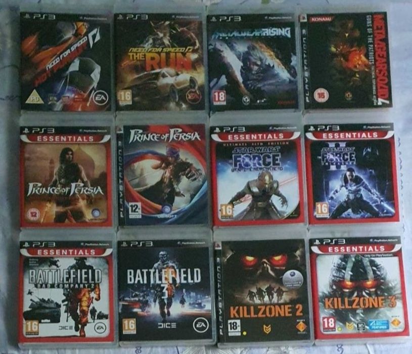 [PS3] Vând 58 jocuri originale pentru PlayStation 3 //poze reale