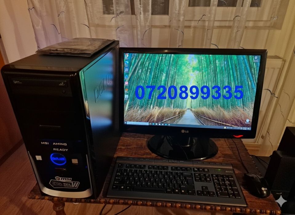 Sistem Complet PC cu Licență Windows 10 Pro | i5 | 6GB RAM | SSD+HDD