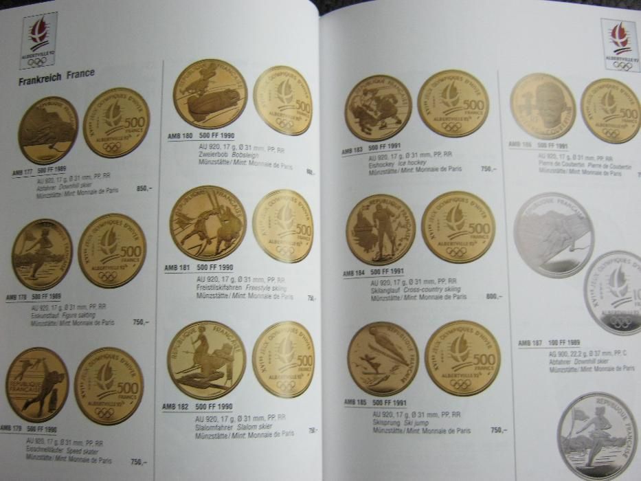 Catalog numismatic,monede,Olimpiade 1952-2016!