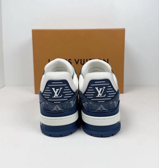 Adidasi Sneakers Louis Vuitton Trainer Navy Premium