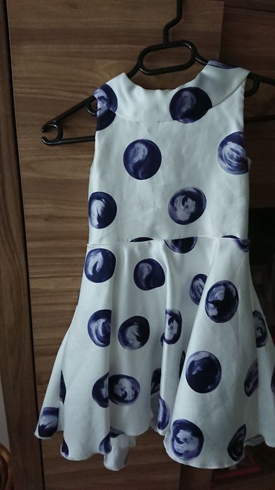 Рокля+жилетка 4-6г.,116 см.