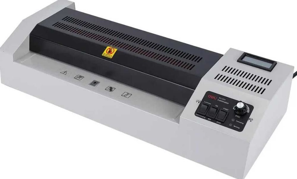 Ламинатор DELI E3895 A3 серый Оригинал !!!