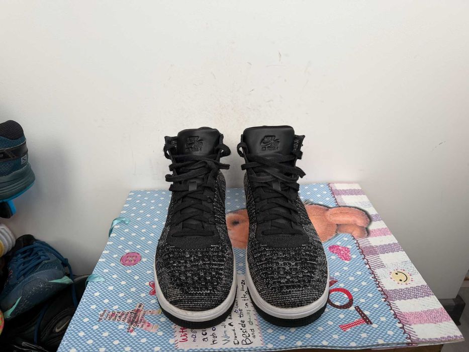 Nike Air Force 1 Ultra Flyknit Mid Oreo''оригинални маратонки 43 номер