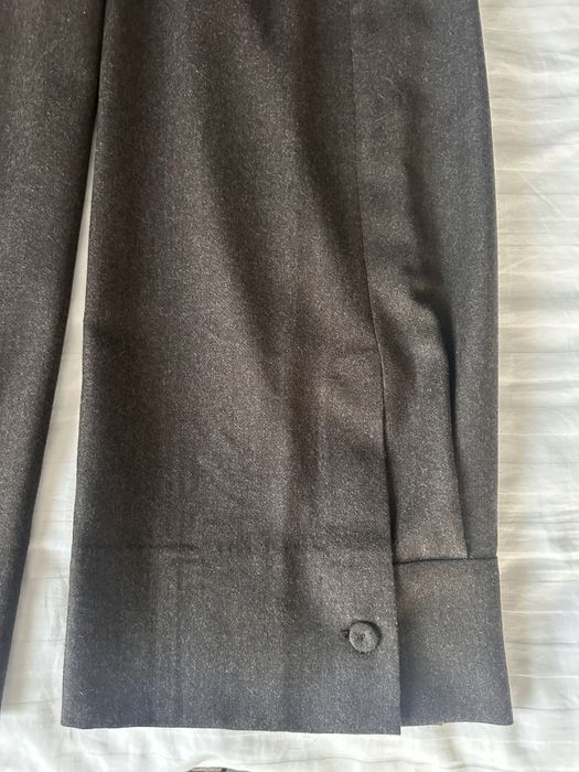 Pantaloni 100%lână,Massimo Dutti,M 40,ciocolatiu