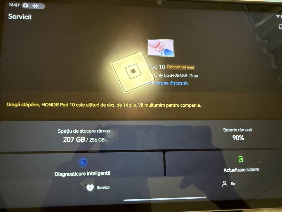 Vand tableta Honor pad 10