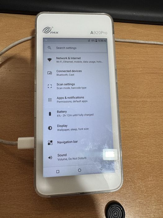 POS Pax A920 Pro Android 8.1