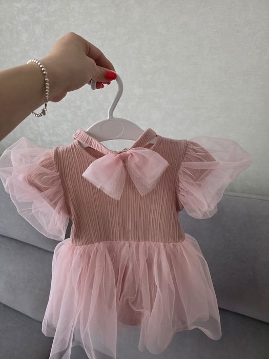 Платье для новорожденной девочки,размер 73