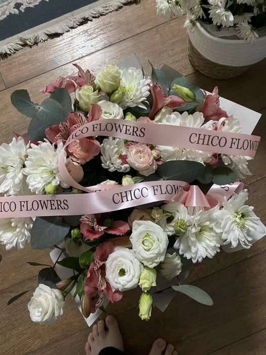 Цветы продам синяя и розовая