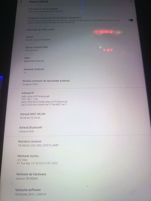 De vânzare tableta Lenovo  tab m10 fhd plus