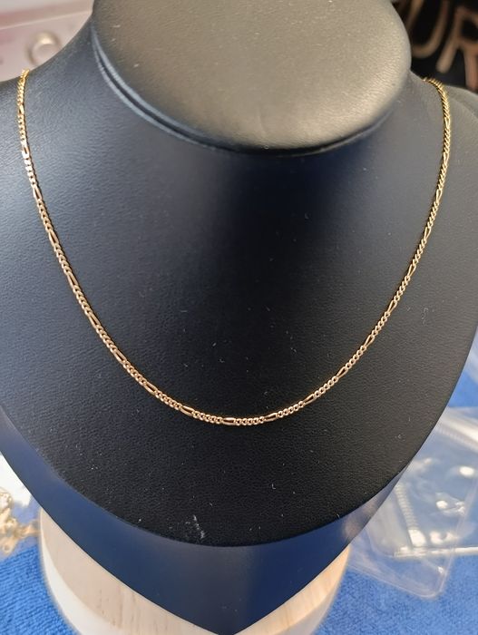 , золотоя цепочка, Турецкая изделия, проба 585,вес 2,63 гр длина 55 см