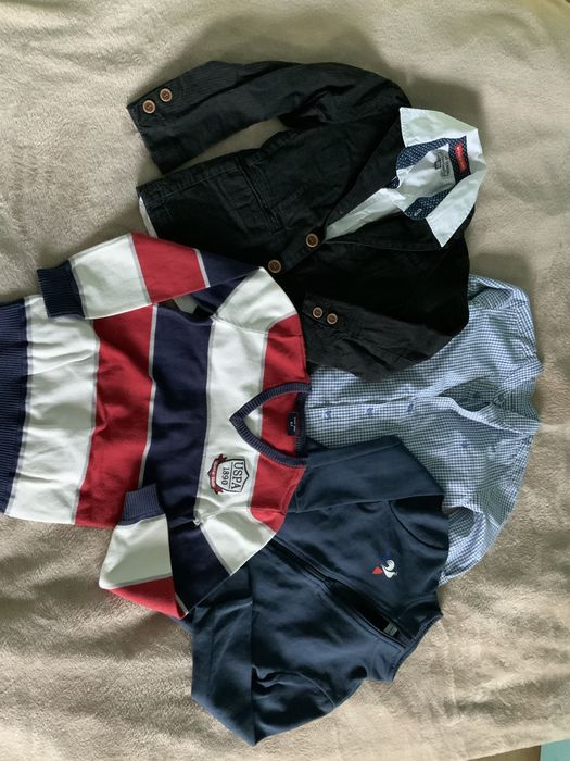 Детски дрехи,ризи,сако,половер,суитшерт /Gang,USPA,Le Coq Sportif,HM