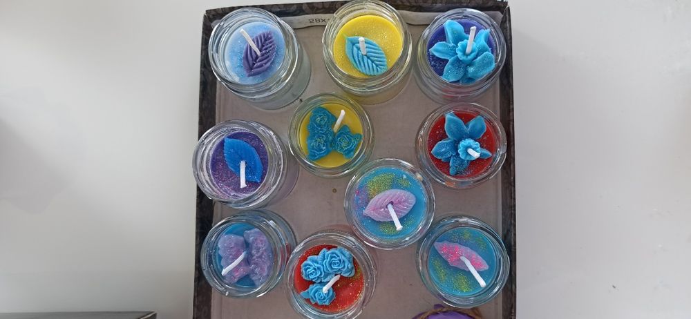 Свещички различни размери