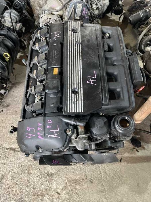 Двигатель BMW M54 3.0 M54B30 x5 e39 e46 БМВ М54 привозной