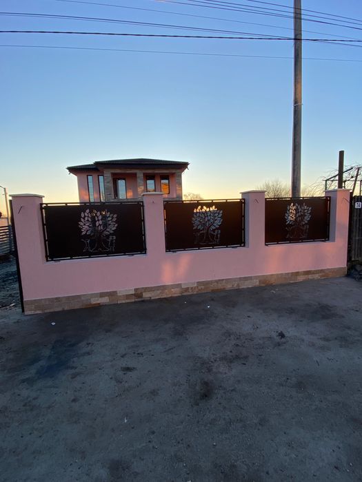 Garduri si porti debitate laser, terase, design exterior/interior...