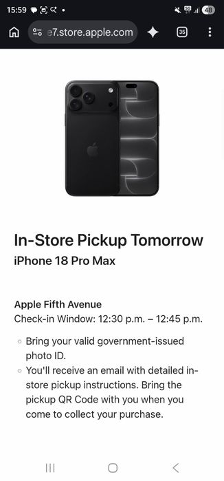 Iphone 18 pro max 256gb червен