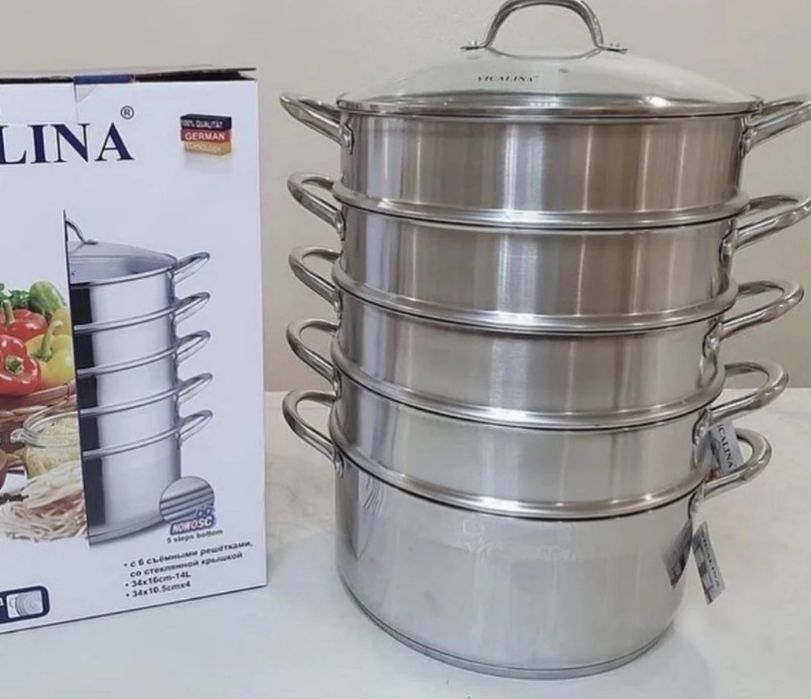 мантоварка многослойная Vicalina