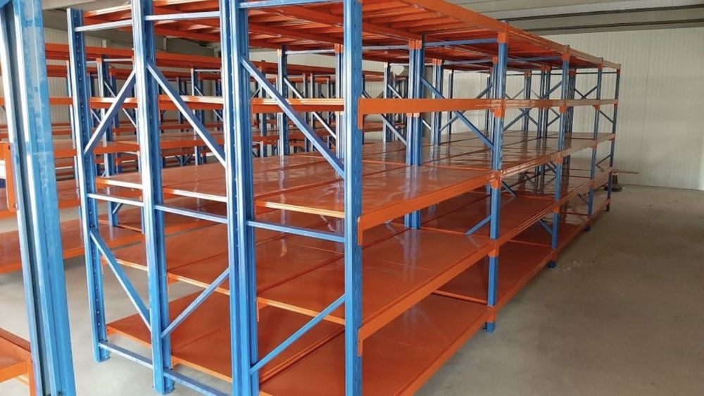 Стелаж за средно тежки товари Топ Цена..