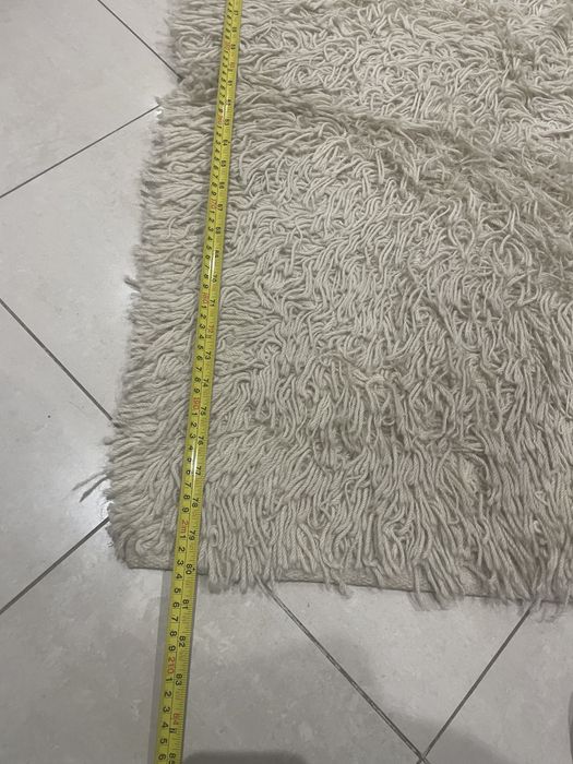 Класически килим- бял/екрю,145/200;Ikea лампи-2бр