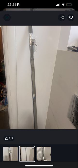 Bara umerase inox-112 cm