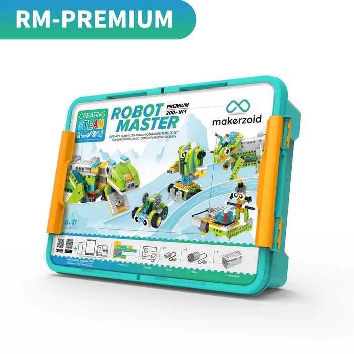 ROBOT MASTER PREMIUM 600+ деталей, 200+ моделей роботов