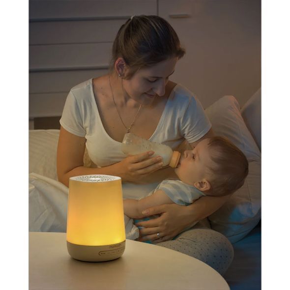 Музикална лампа с бял шум за бебета Momcozy