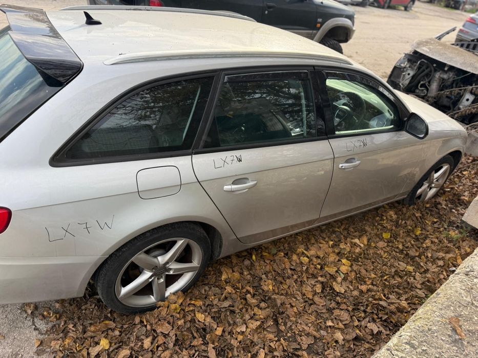 Ауди AUDI A4 B8 код на боята LX7W врата капак лява дясна преден заден