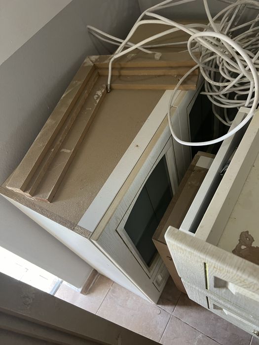 Кухонный гарнитур, разобранный