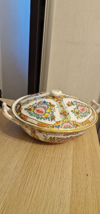 Set vesela portelan chinezesc complet – stare perfecta (nefolosit)