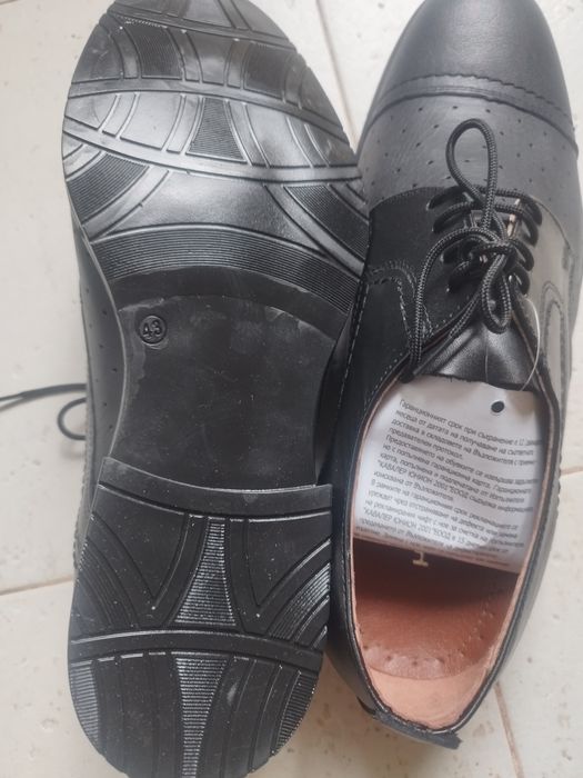 Мъжки обувки естествена кожа