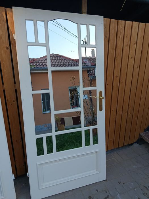 3 usi interior din lemn 100x 200 si 87x200