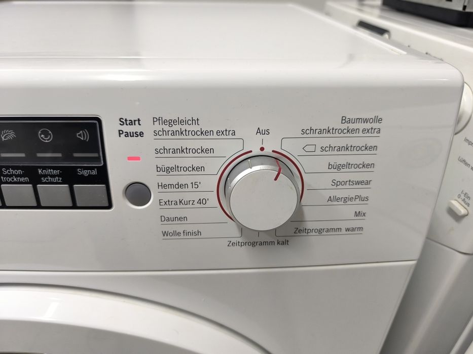 Сушилня Bosch WTB 86200 - 7кг. Клас В