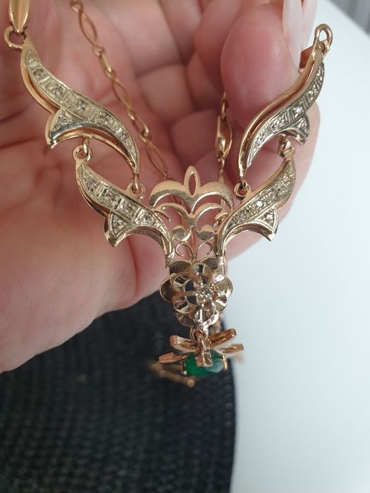 Колье. Золото 583 пробы СССР