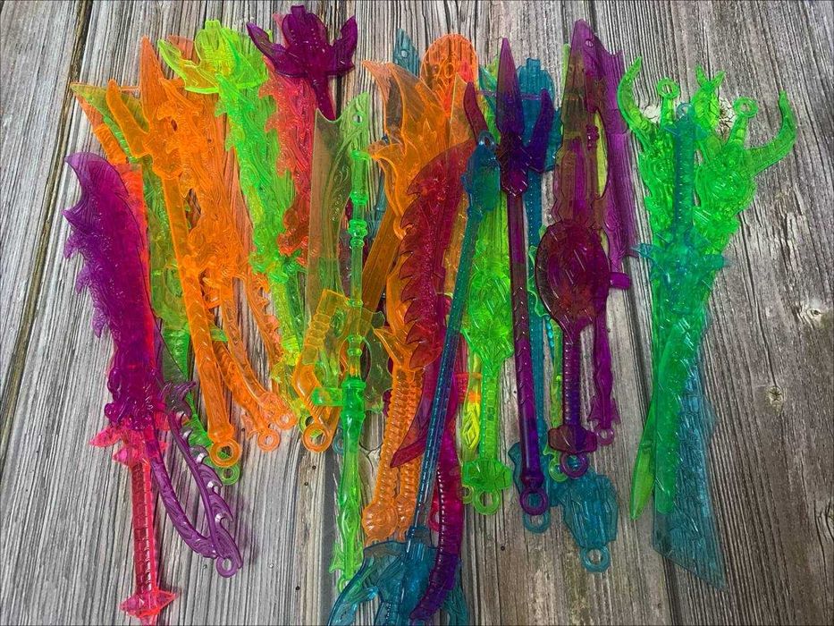 Лего нинзяги мечи пластик