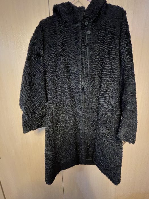 Пальто каракульча (каркулевое)