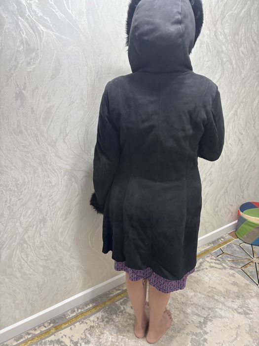 Шуба с капишоном