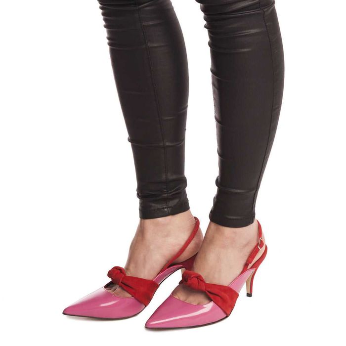 %ПРОМО% RED OR DEAD № 37 – Дамски обувки ест кожа и велур "ULTRA CHIC"