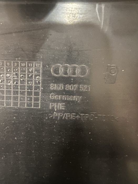 Difuzor aer bara spate Audi A4 B8