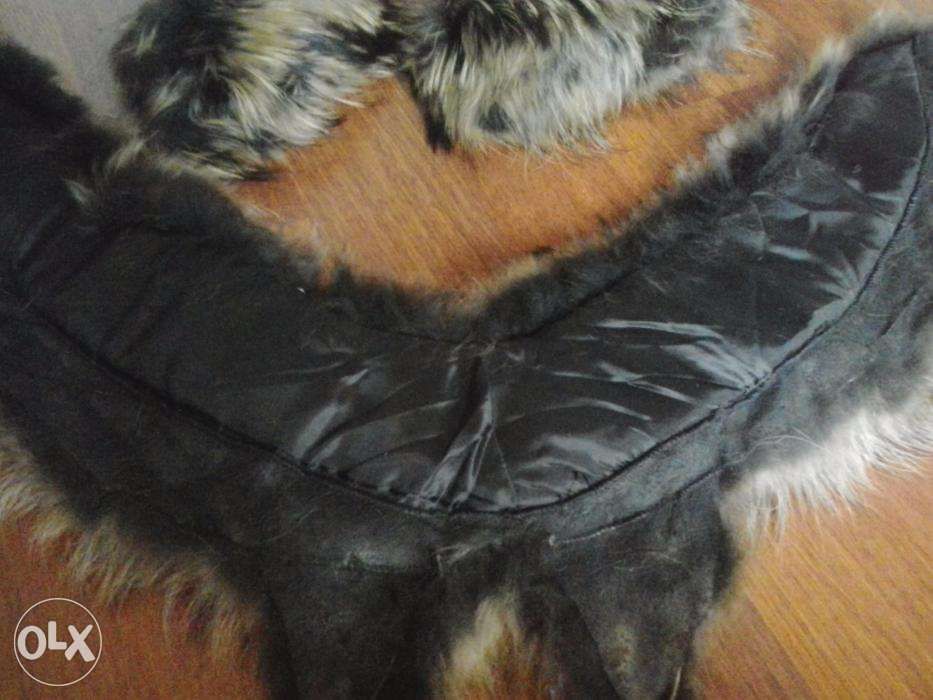 Меховой воротник - енот