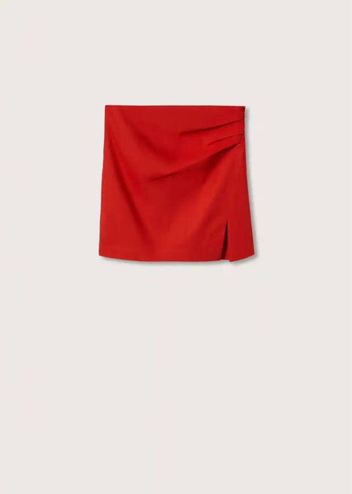 Красная юбка Mango