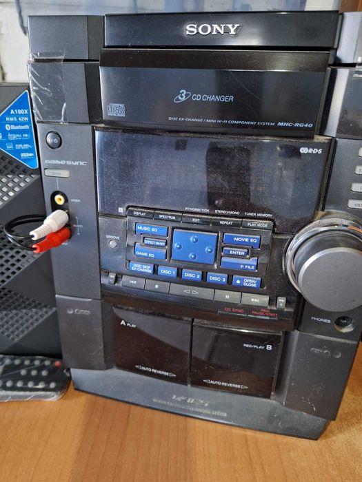 Продавам Уредба Sony +Активен субуфер Yamaha