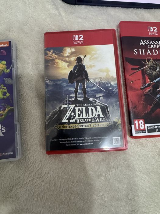 Nintendo Switch 2 — полный комплект + 3 игры