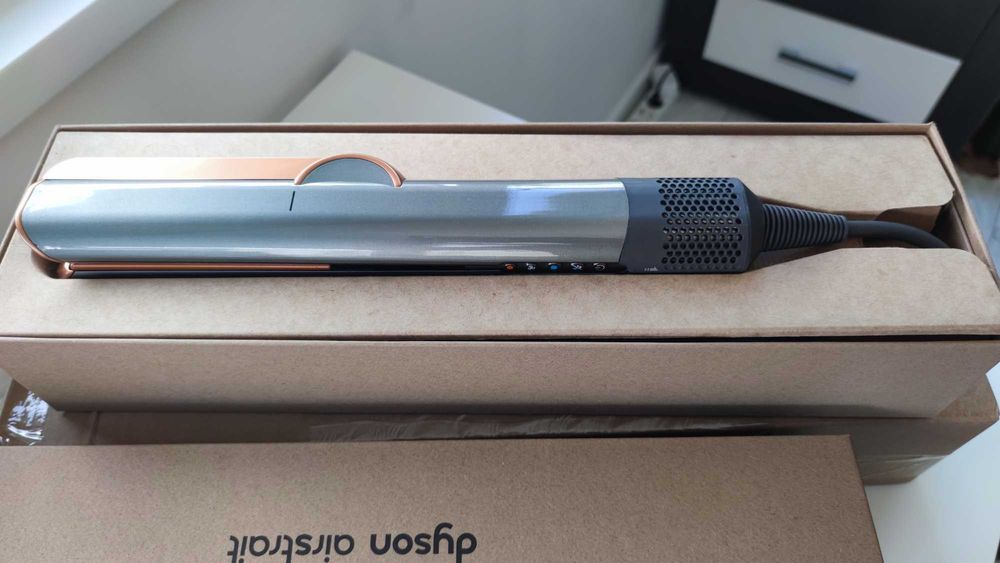 Aparat indreptat parul Dyson HT01 Airstrait (Nichel/Cupru) original