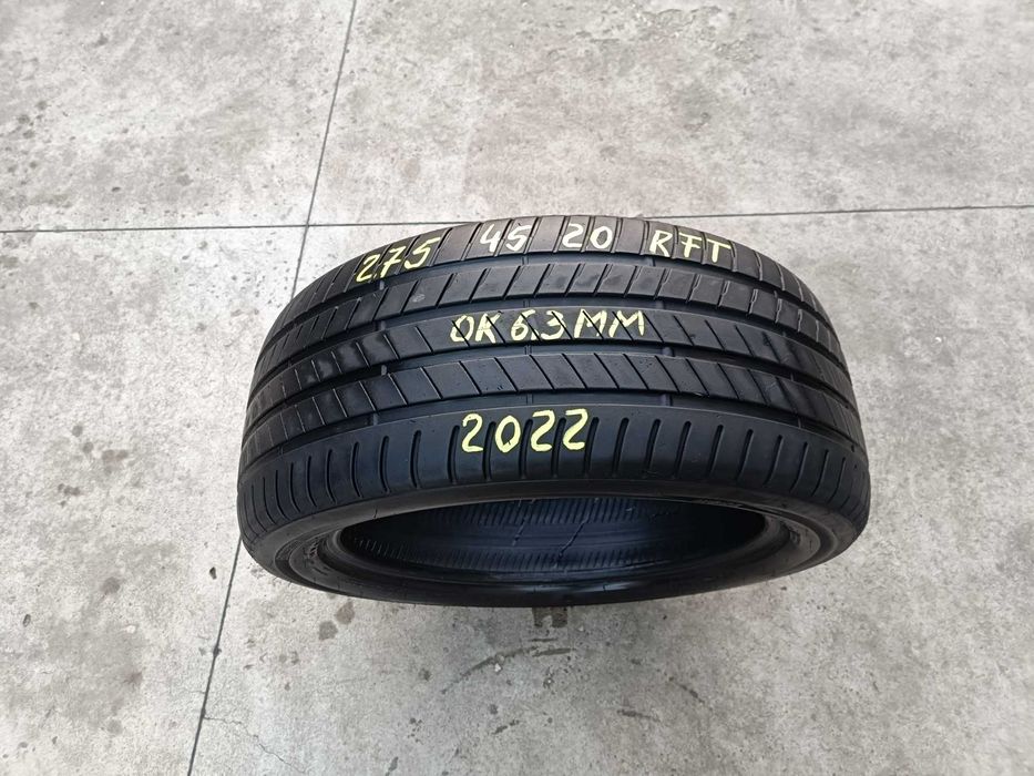 O anvelopa de vara 275 45 20 bridgestone alenza 001 run flat dot 2022