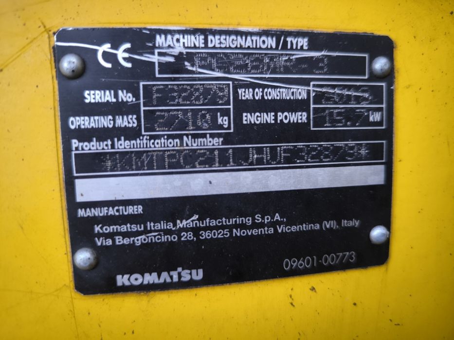 Mini excavator Komatsu PC 26