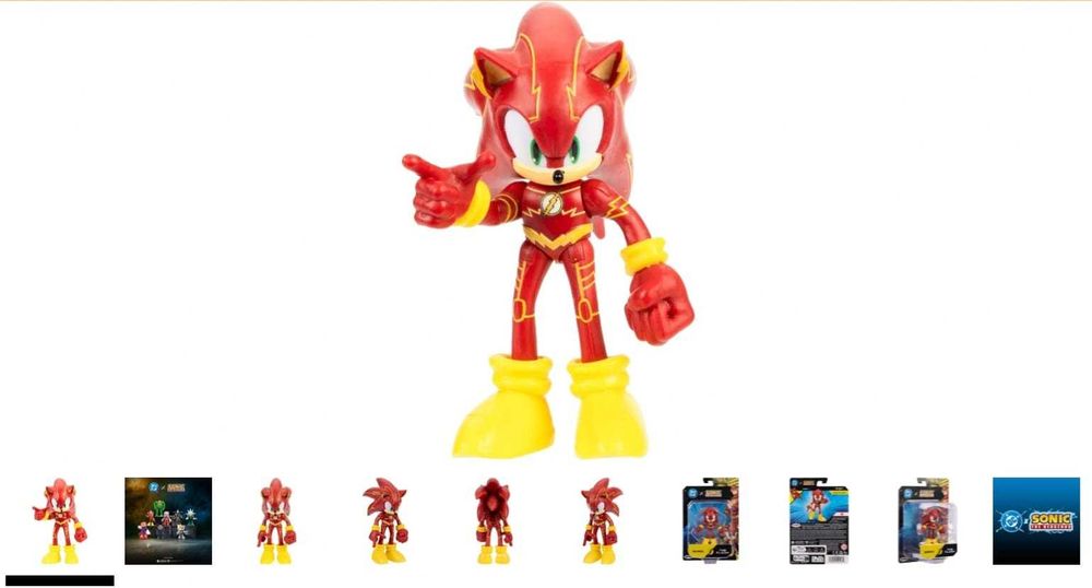 DC x Sonic цялата колекция! Нови, оригинални, високо детайлни екшън фигурки от Jakks Pacific на преференциална цена с 34 % намаление
